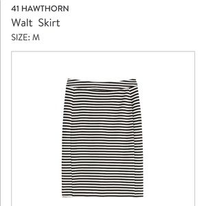41 Hawthorn - Striped Walt Skirt